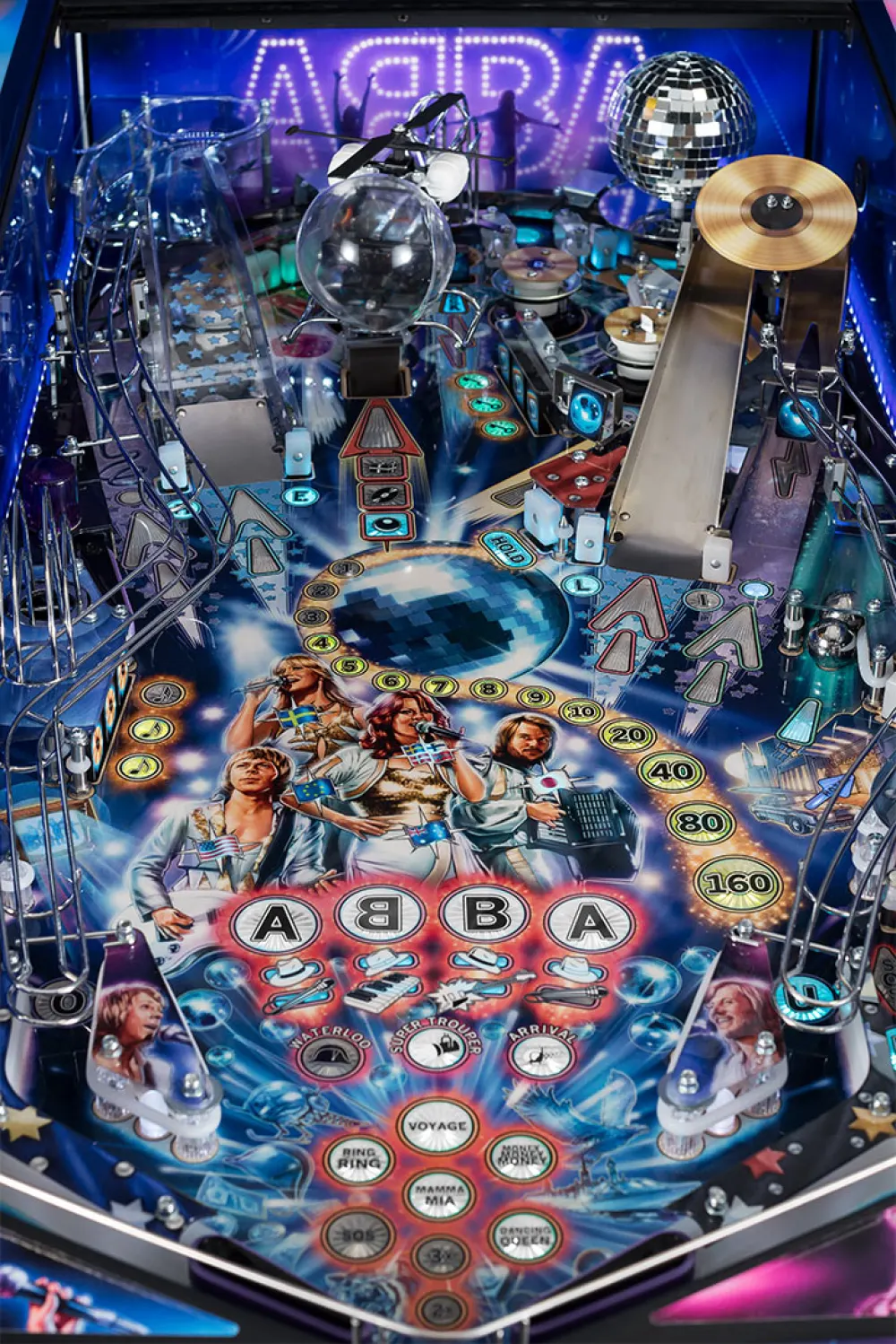 ABBA Pinball Best available playfield photo