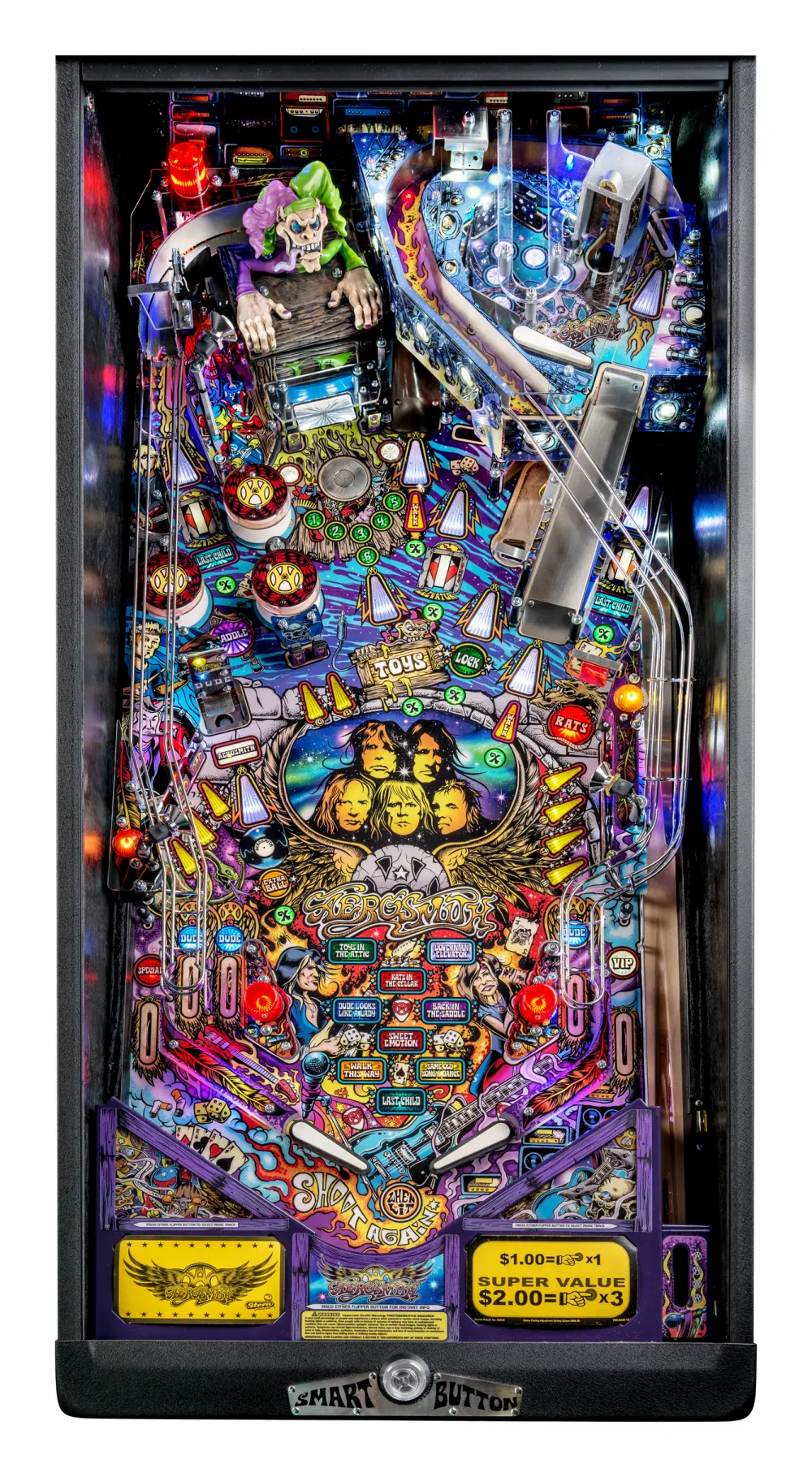 Aerosmith Premium Edition playfield