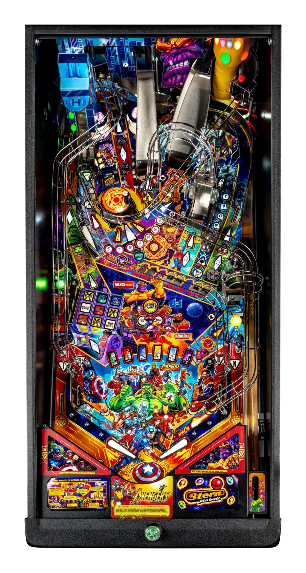 Avengers: Infinity Quest Premium Edition playfield