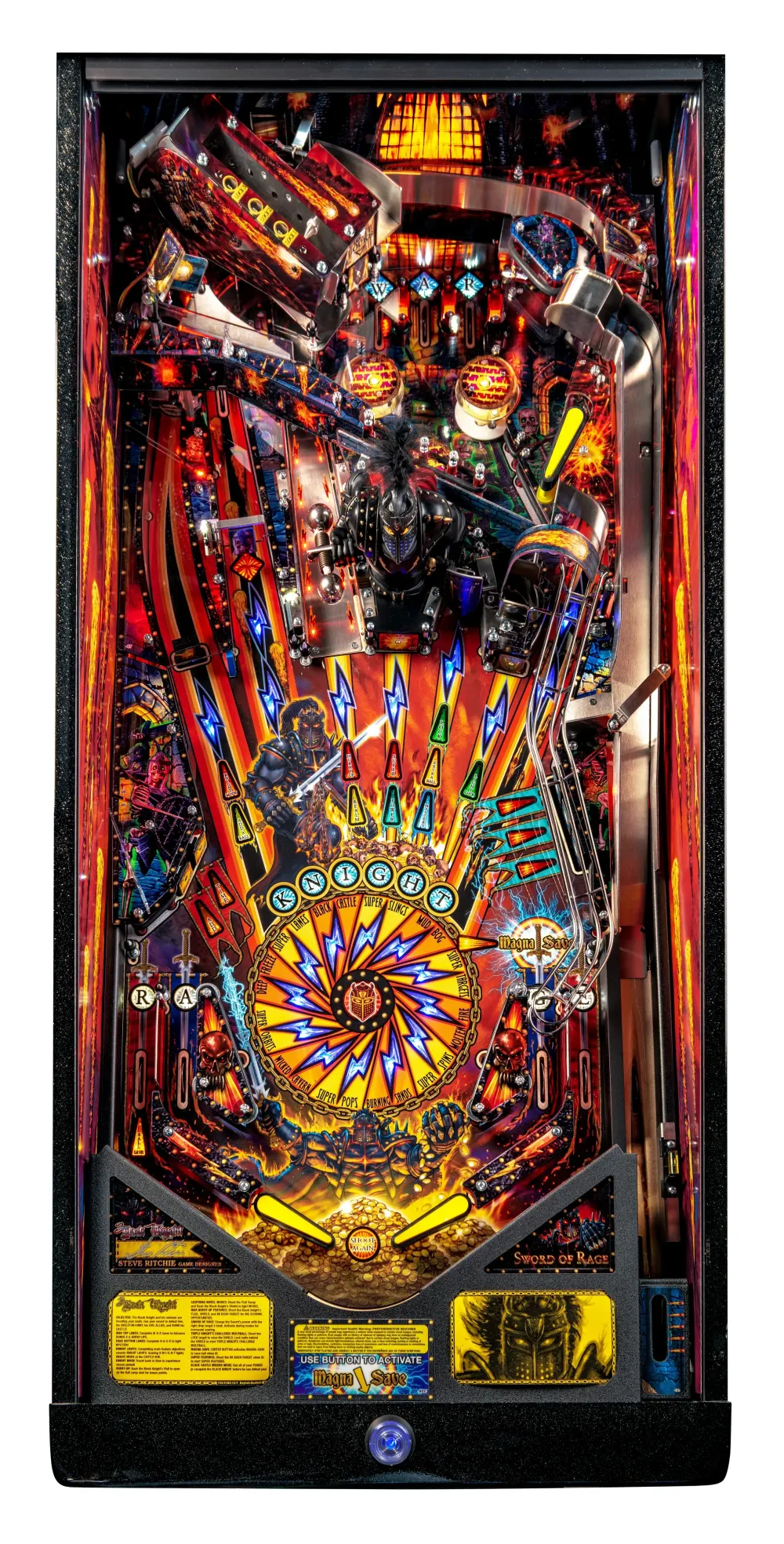 Black Knight: Sword of Rage Limited Edition playfield