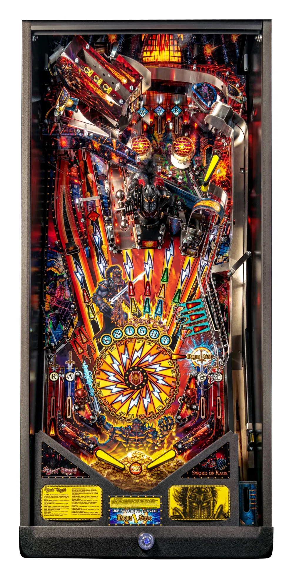 Black Knight: Sword of Rage Premium Edition playfield