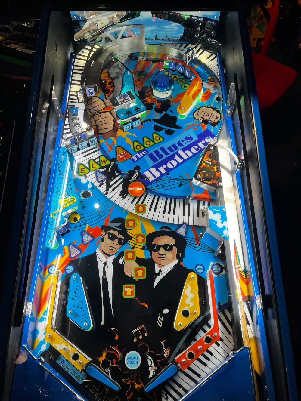 Blues Brothers Pinball Best available playfield photo