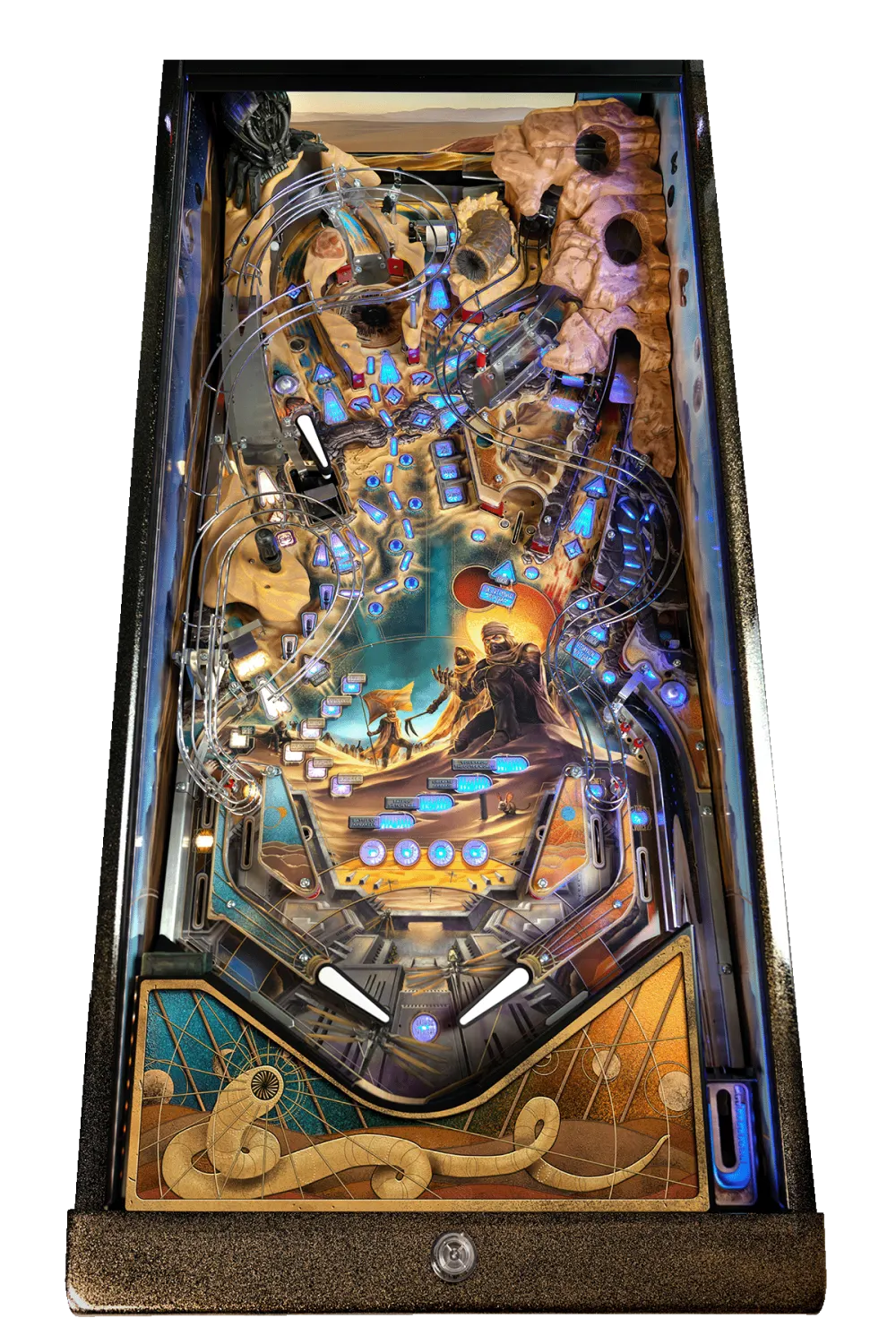 Dune Pinball Official overhead playfield