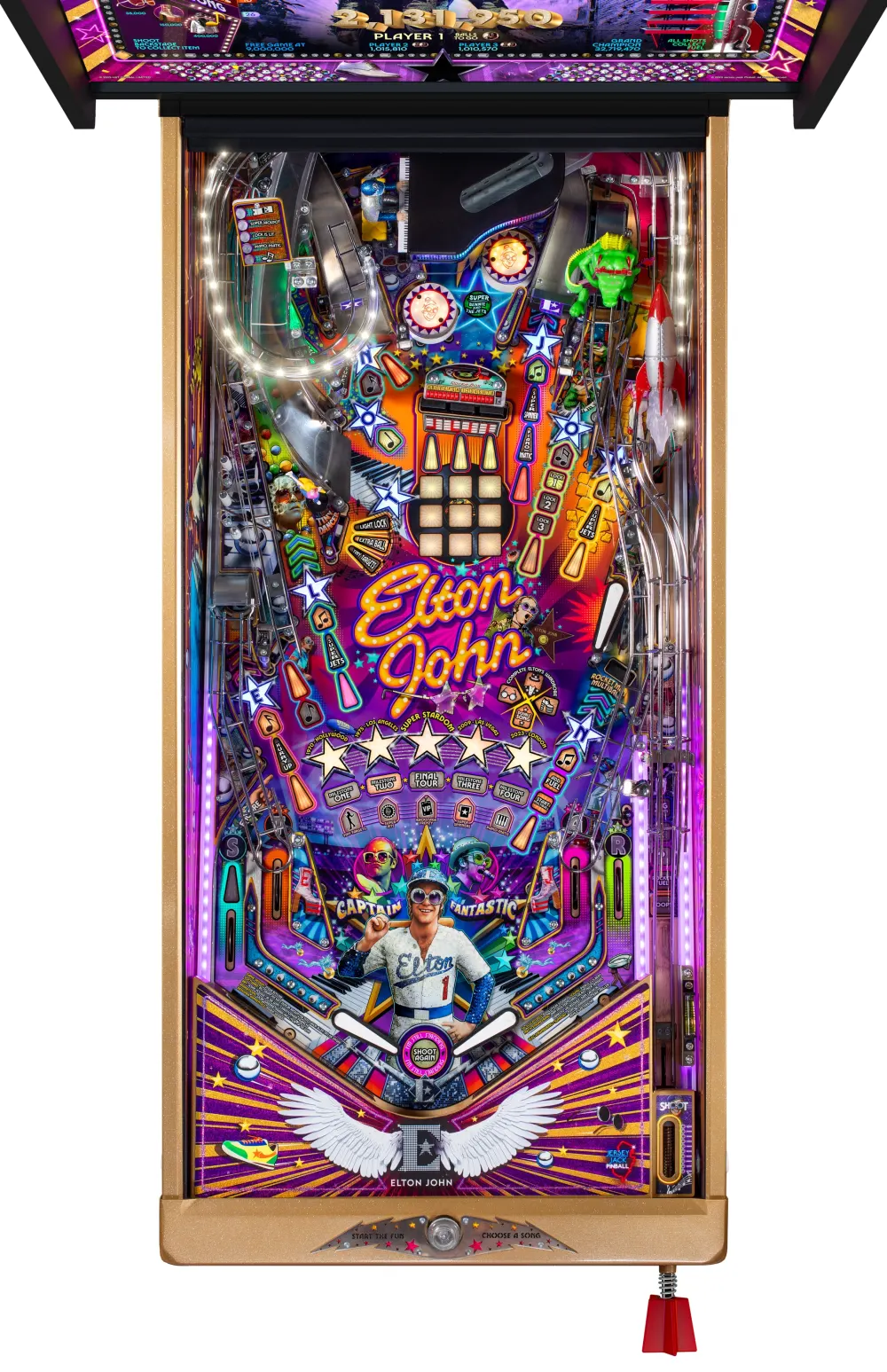 Elton John Collector's Edition playfield