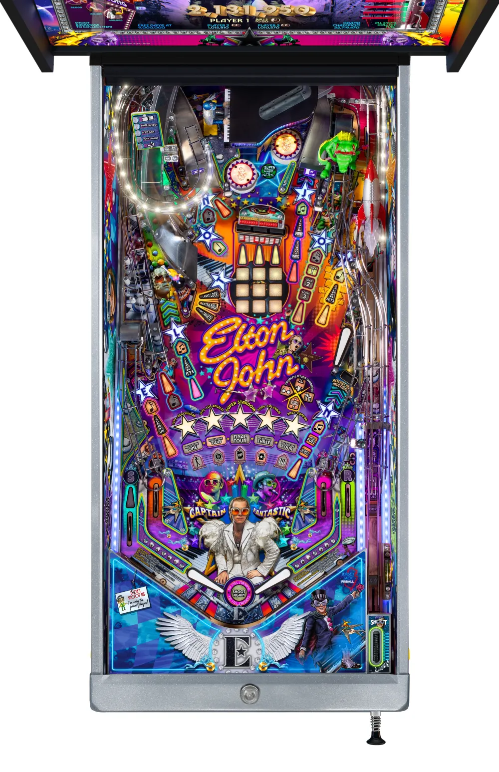 Elton John Platinum Edition playfield