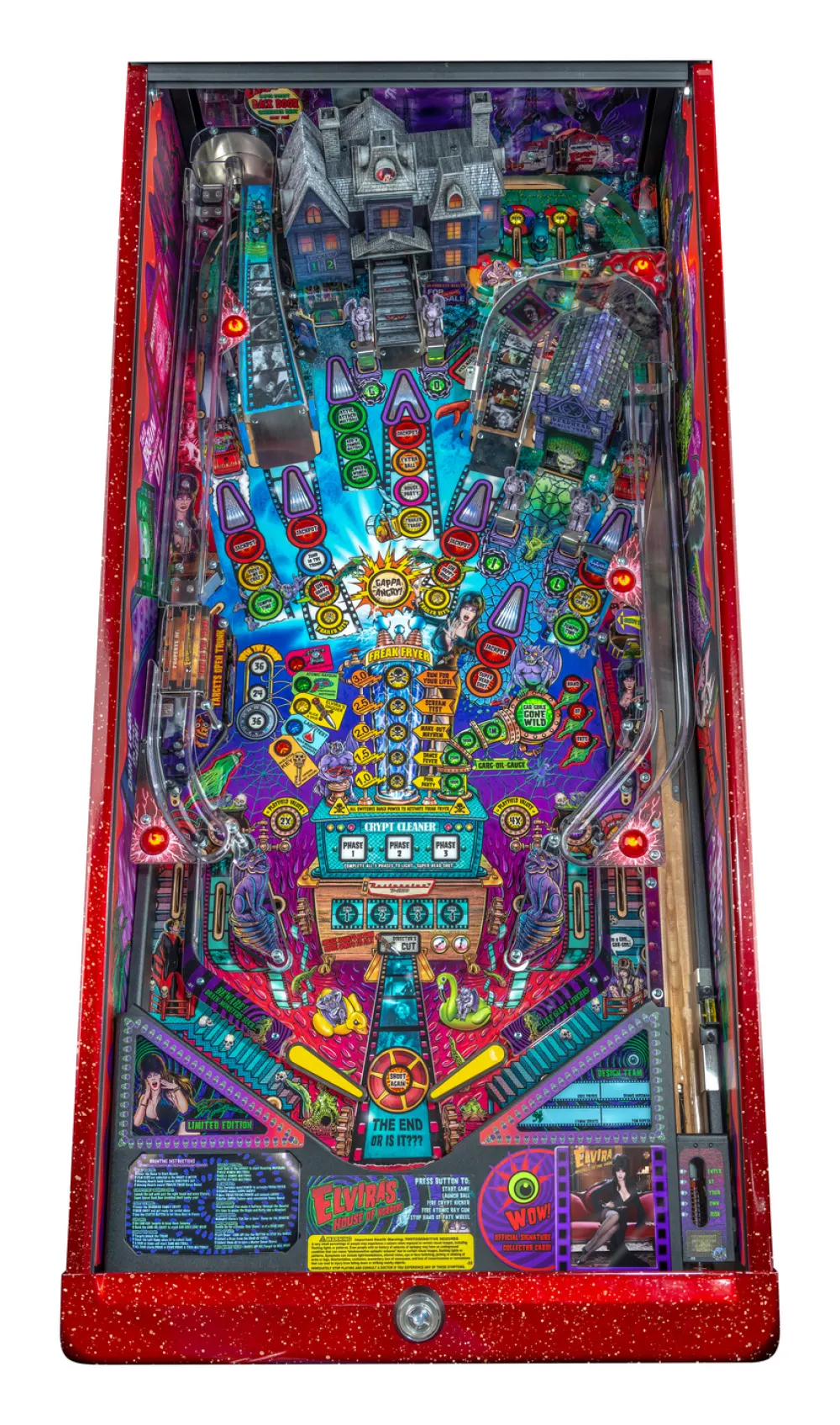 Elvira's House of Horrors Elvira's House of Horrors playfield