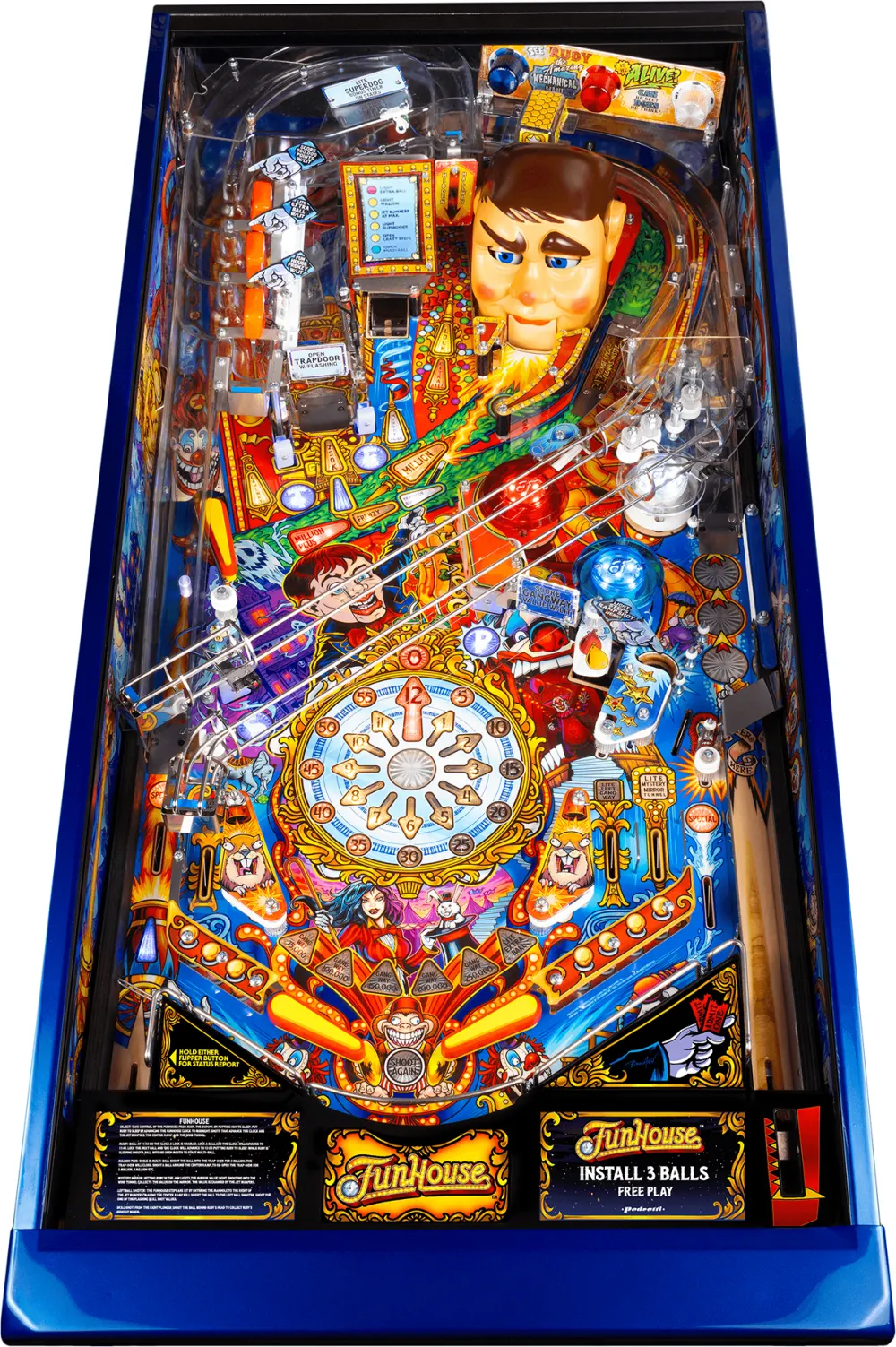Funhouse Remake Limited Edition playfield