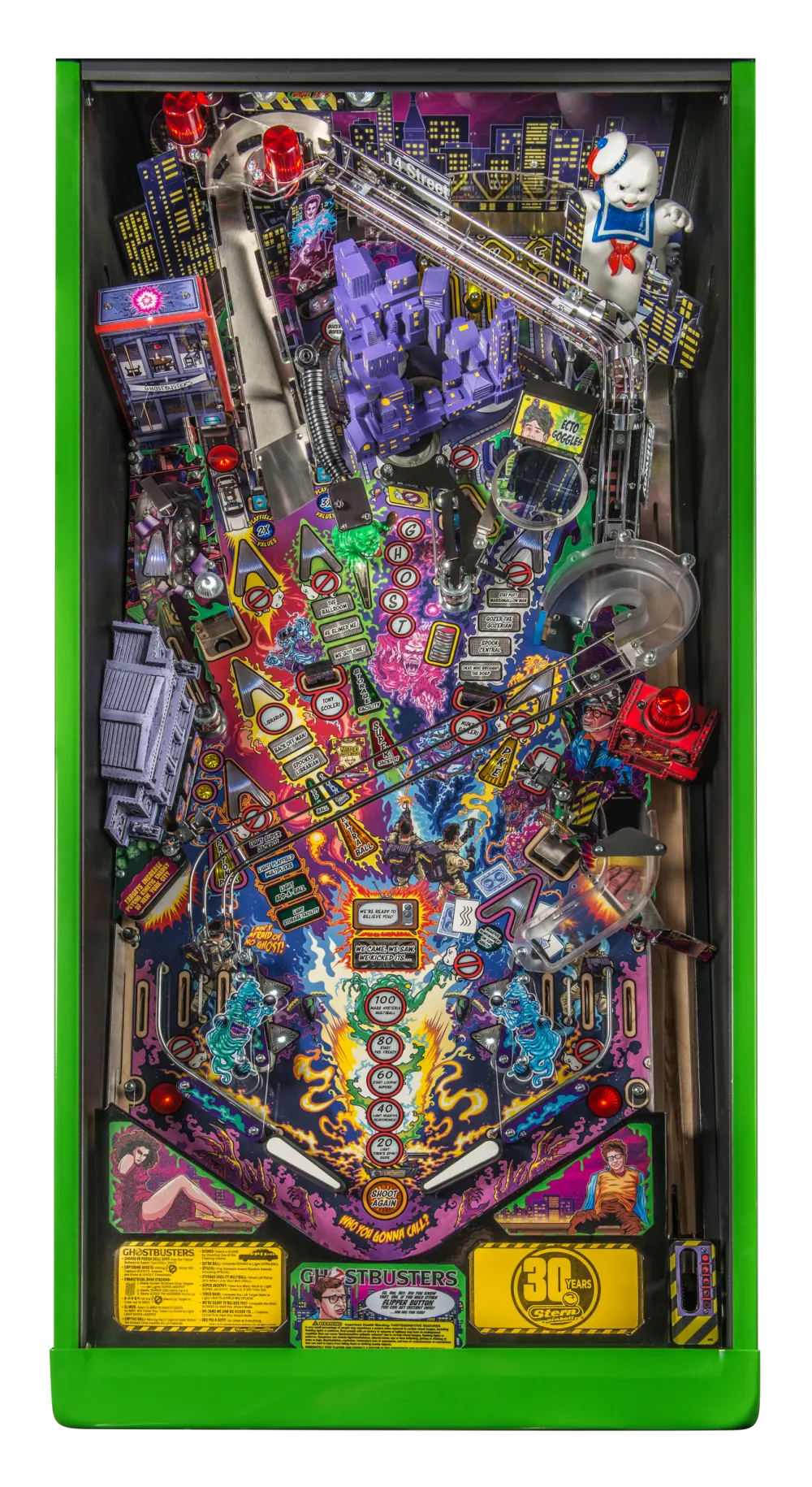 Ghostbusters Limited Edition playfield