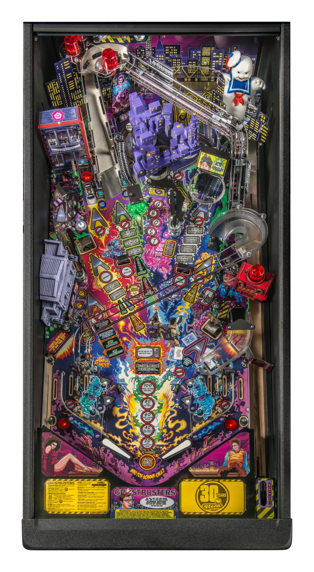 Ghostbusters Premium Edition playfield