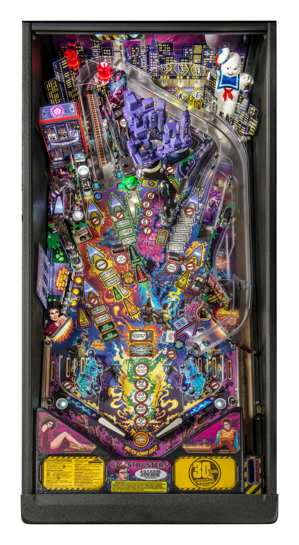 Ghostbusters Pro Edition playfield