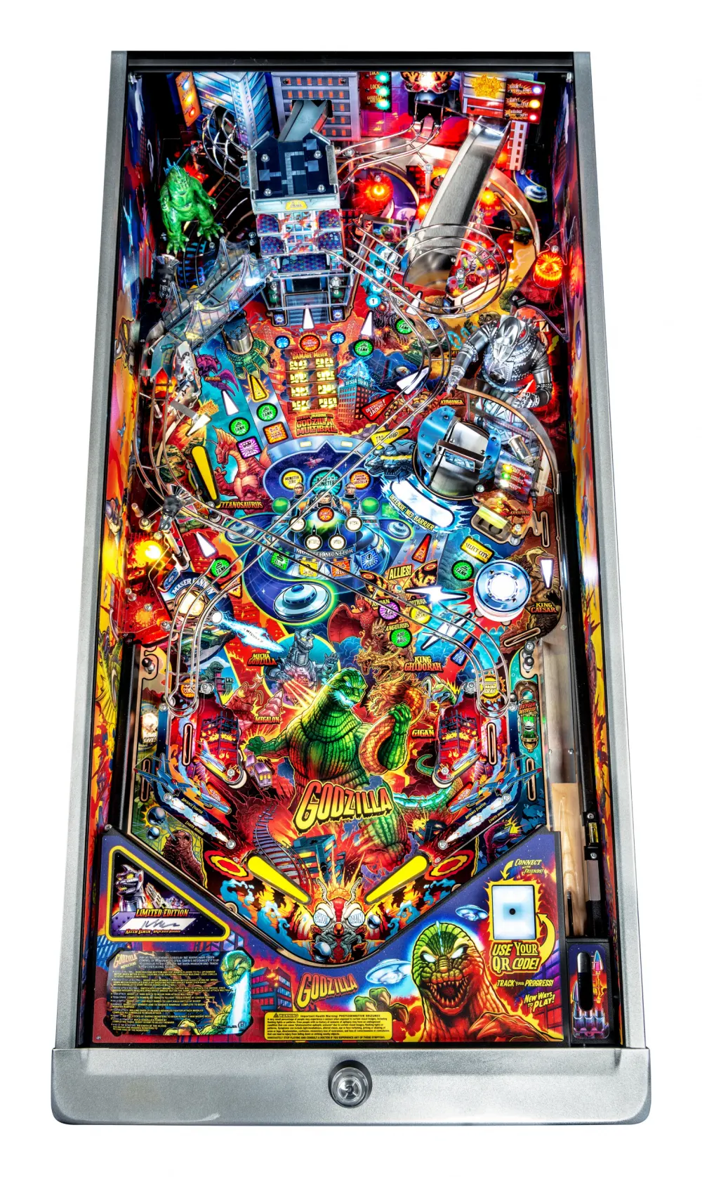 Godzilla Limited Edition playfield