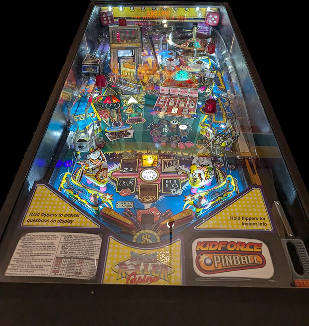 High Roller Casino OPDB playfield photo