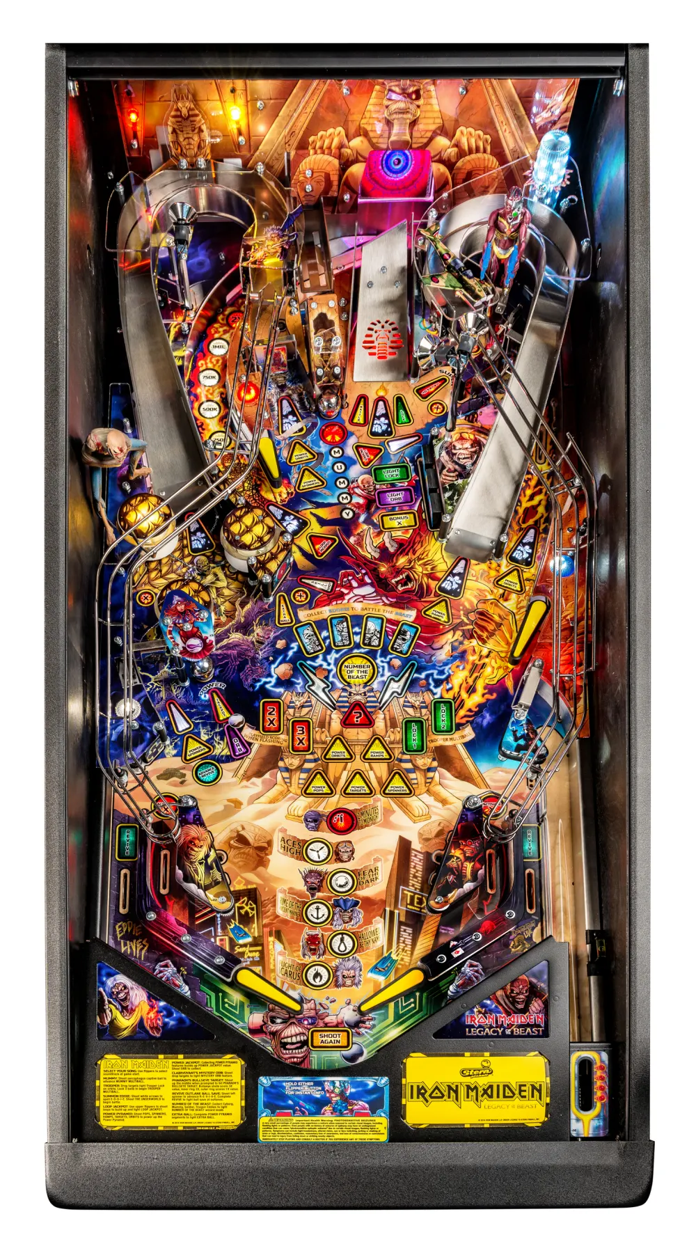 Iron Maiden: Legacy of the Beast Premium Edition playfield