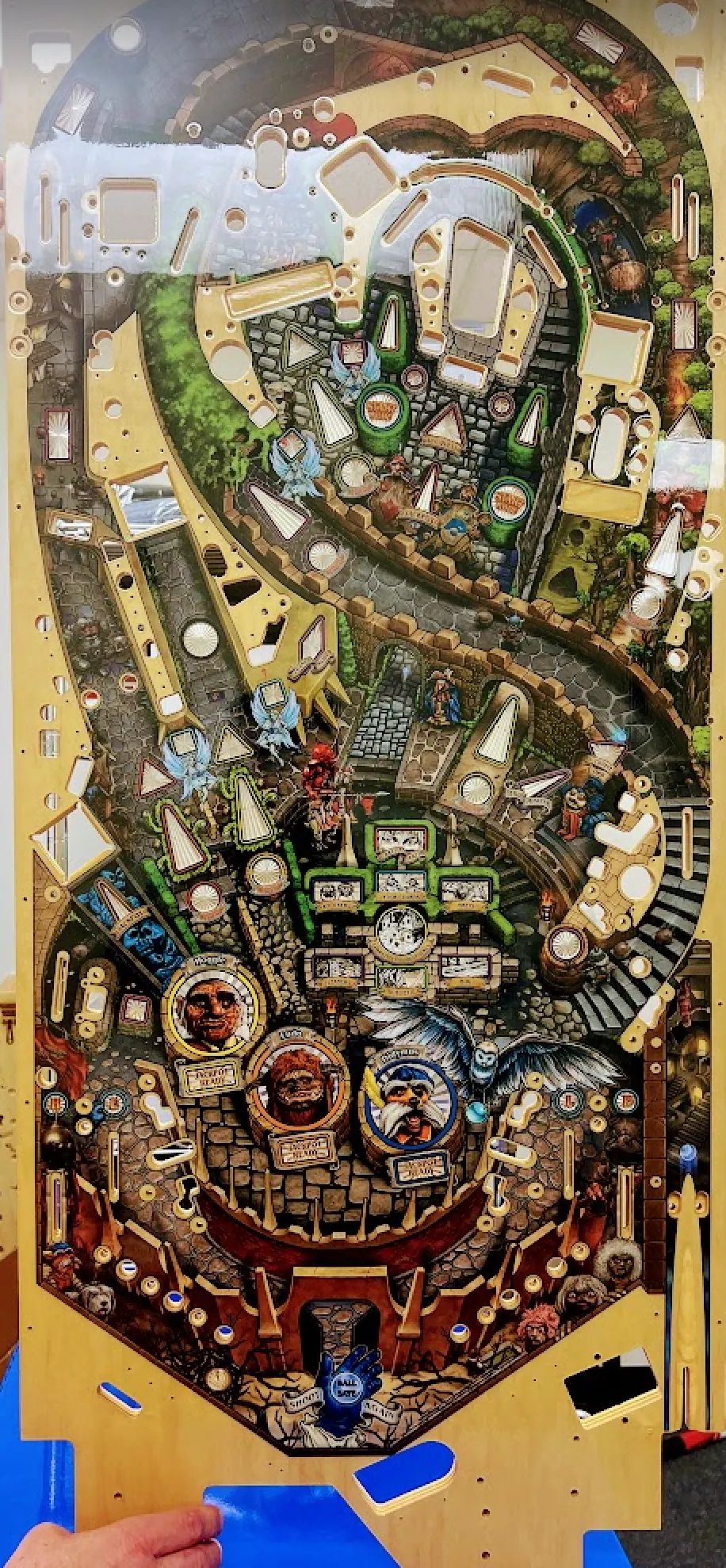 Jim Henson's Labyrinth Pinball Official replacement playfield