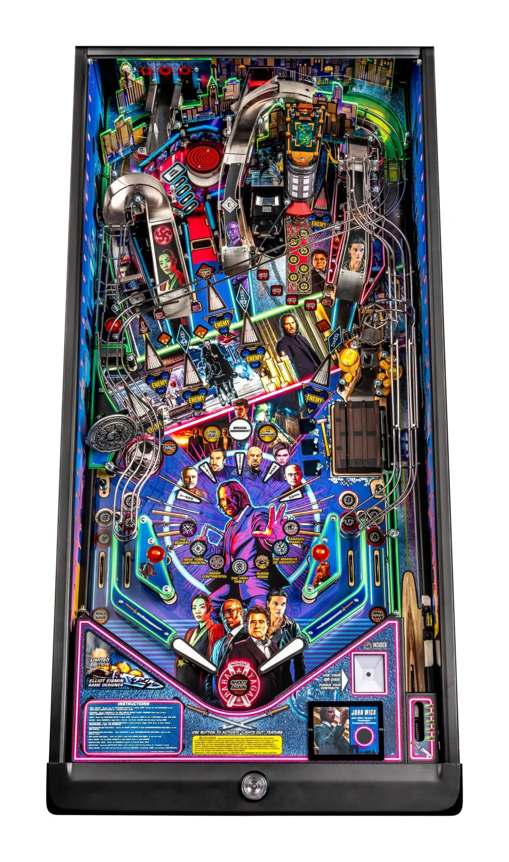 John Wick Limited Edition playfield