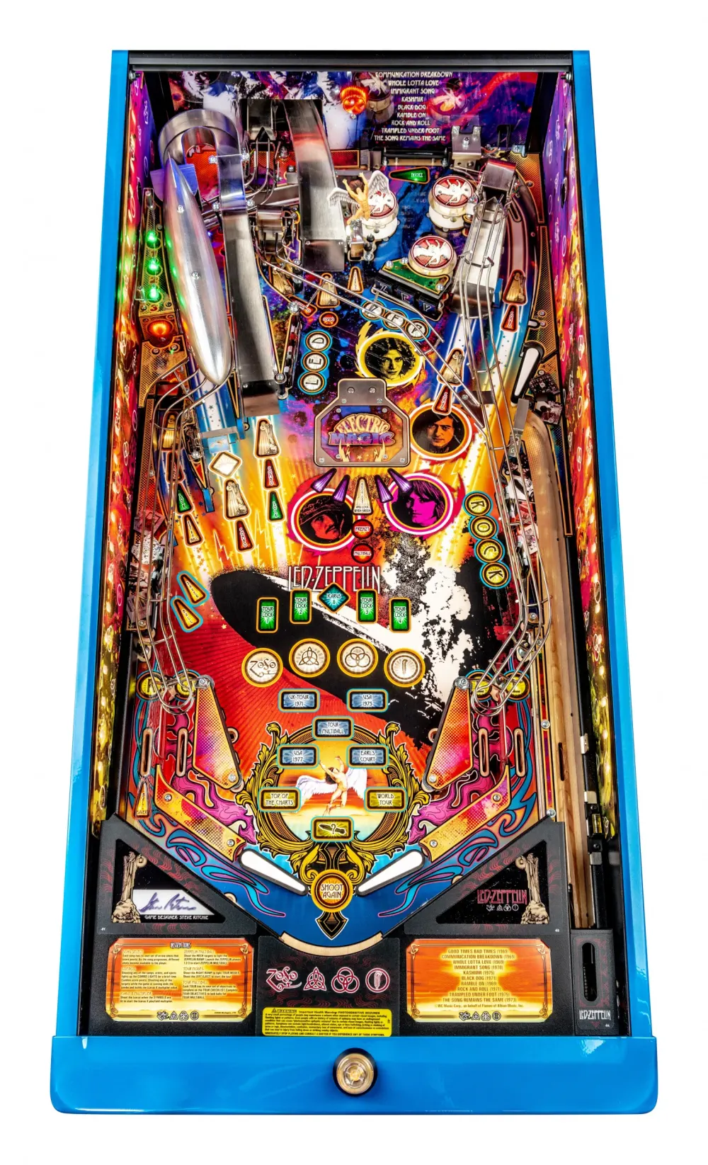 Led Zeppelin Limited Edition playfield