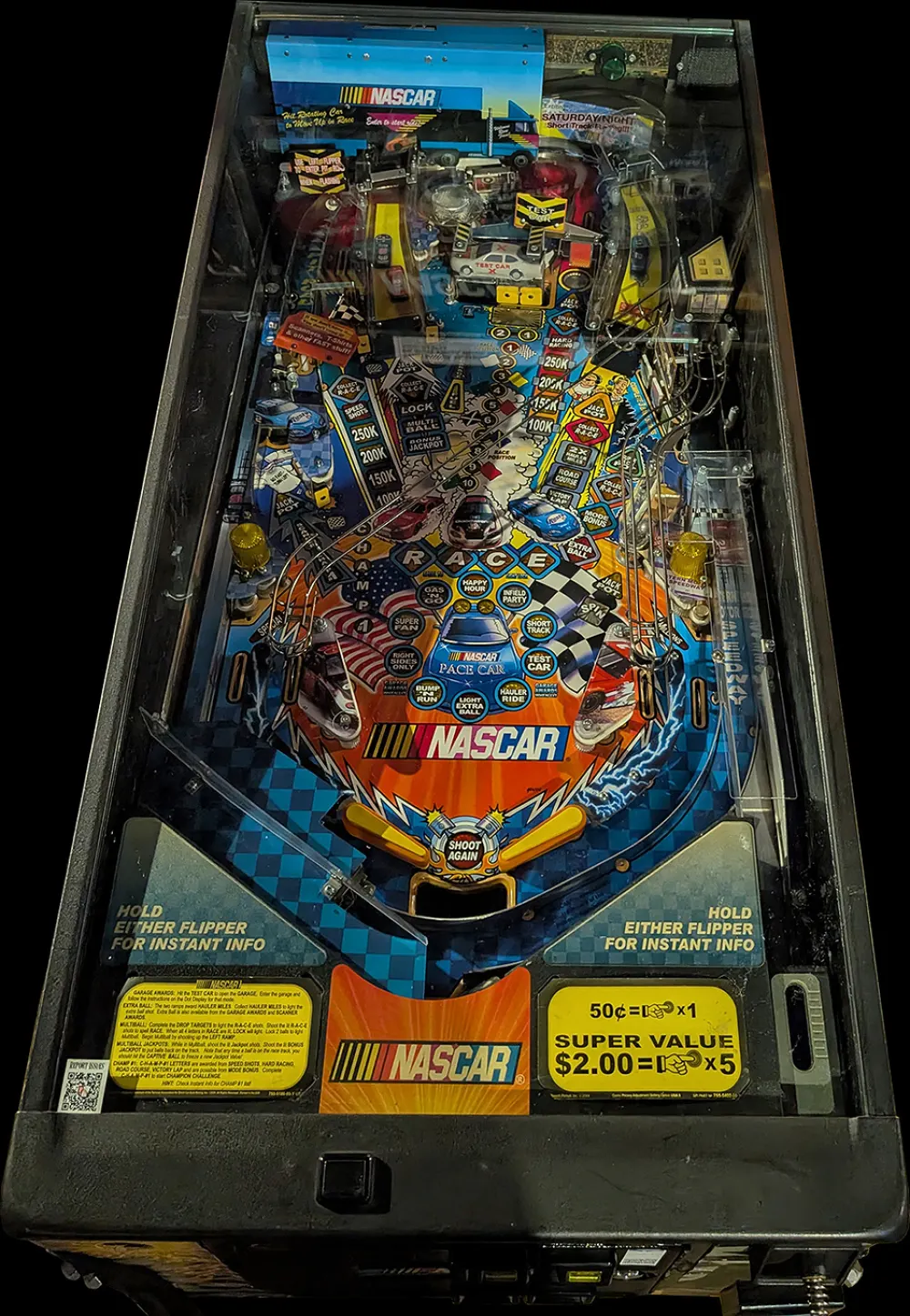 NASCAR OPDB playfield photo