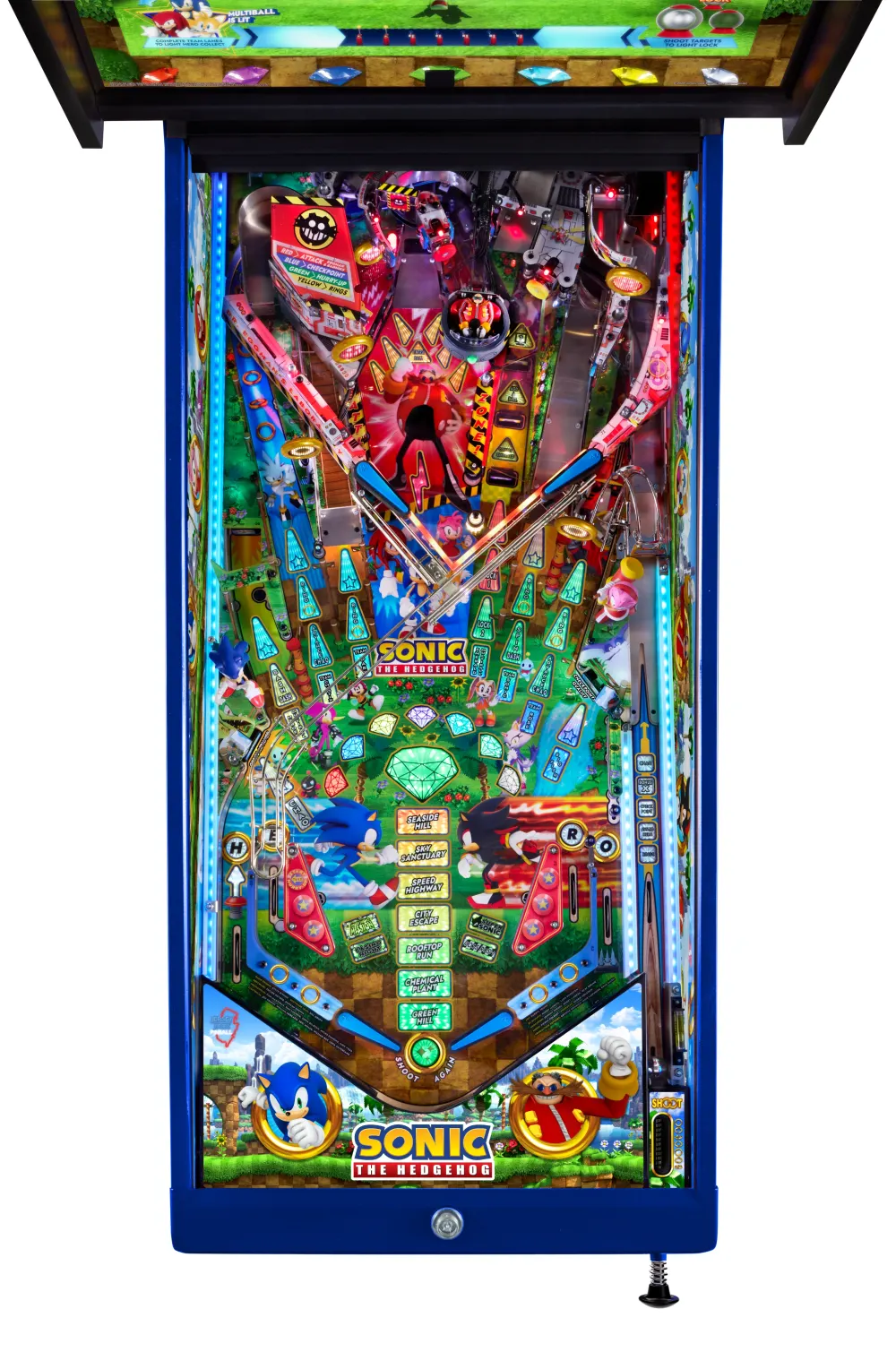 Sonic the Hedgehog Special Edition playfield