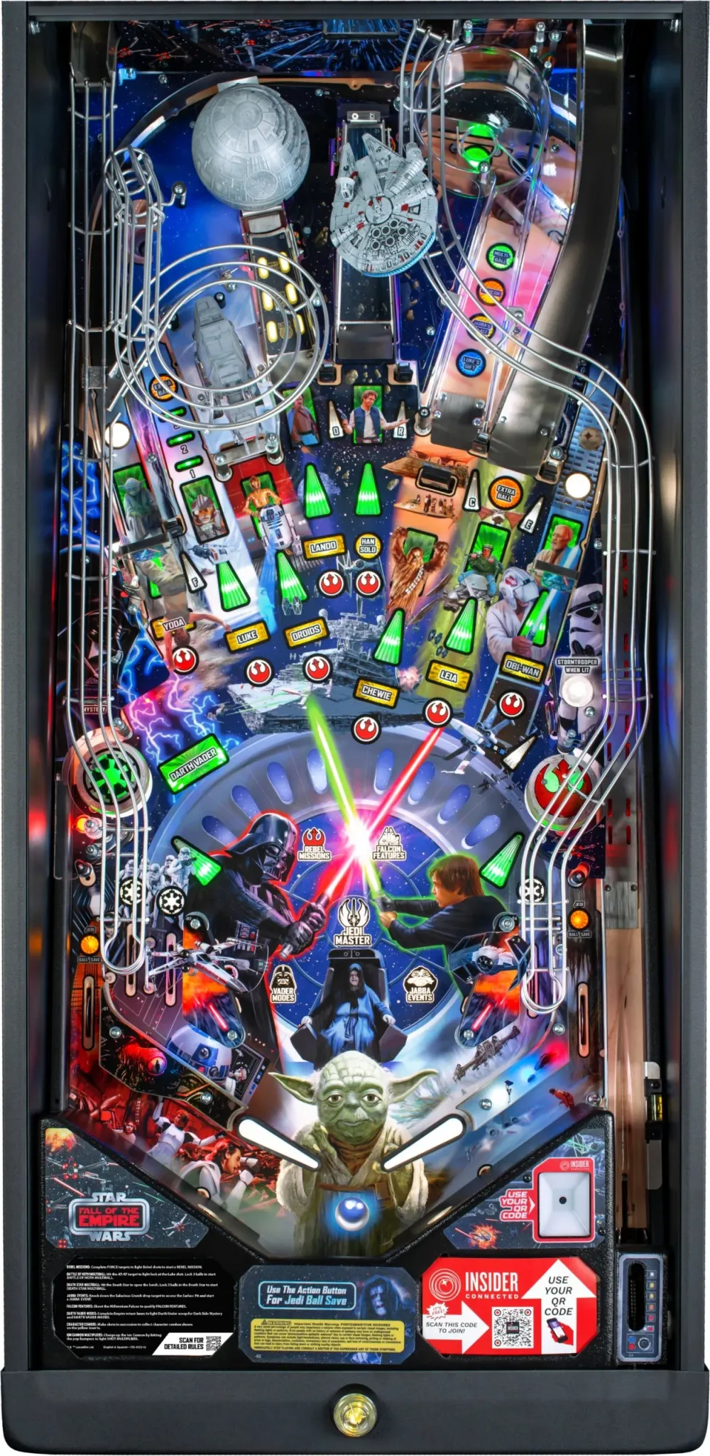 Star Wars: Fall of the Empire Pro Edition playfield