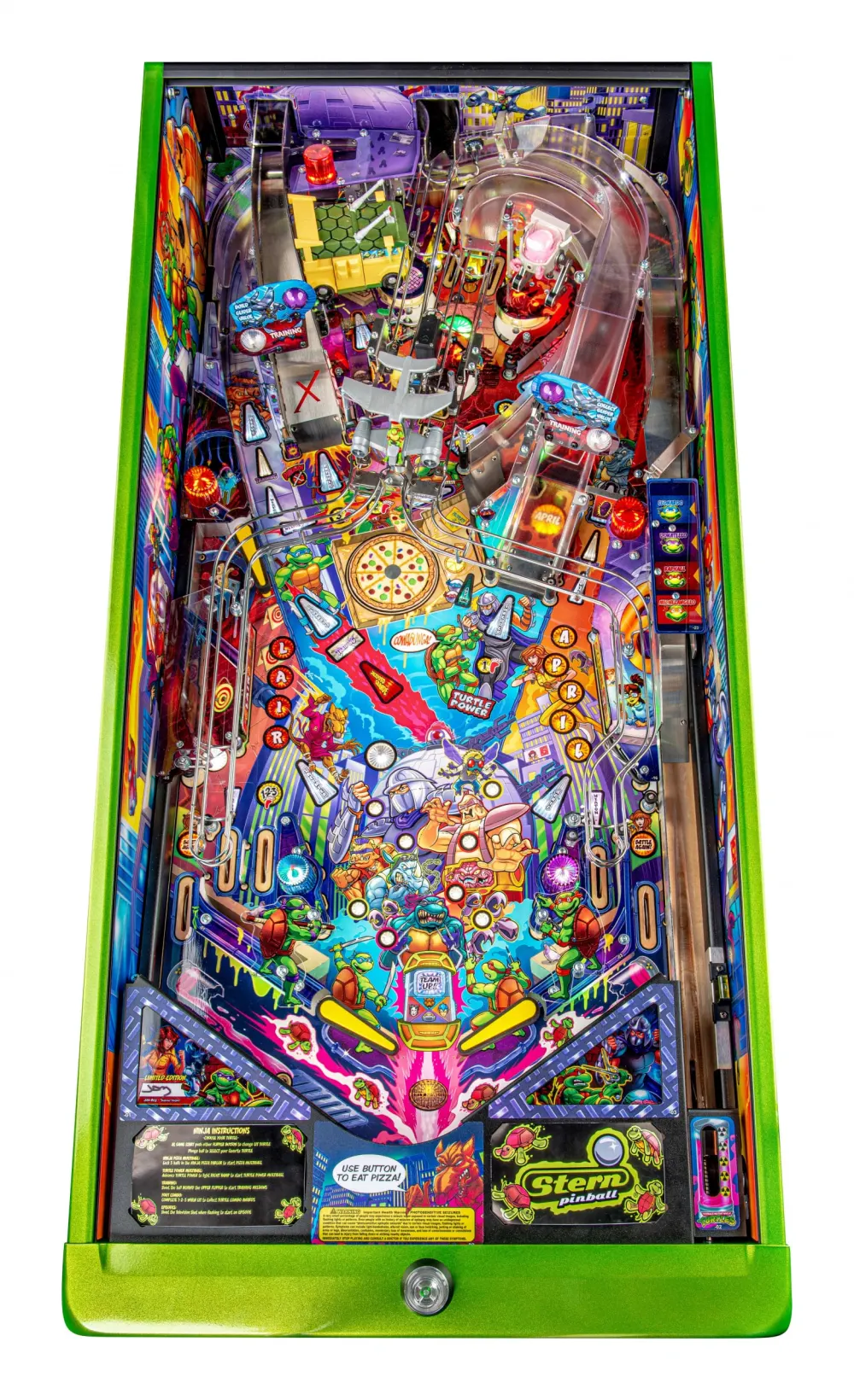 Teenage Mutant Ninja Turtles Limited Edition playfield