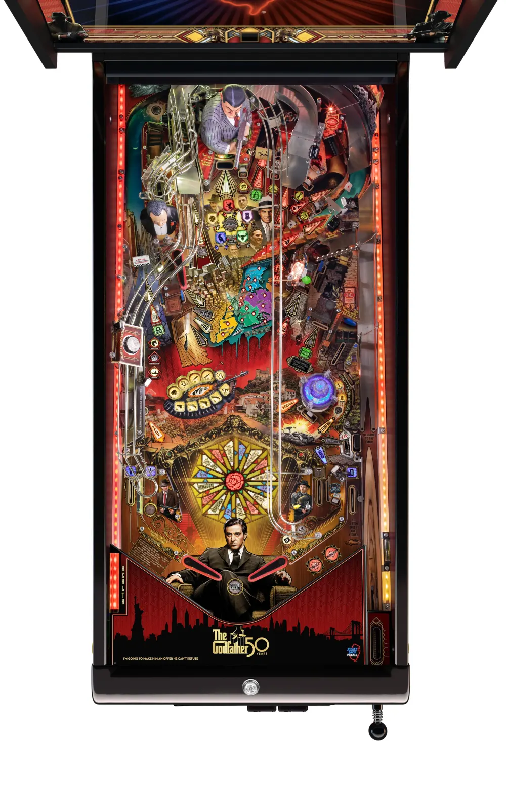 The Godfather 50th Anniversary Limited Edition playfield