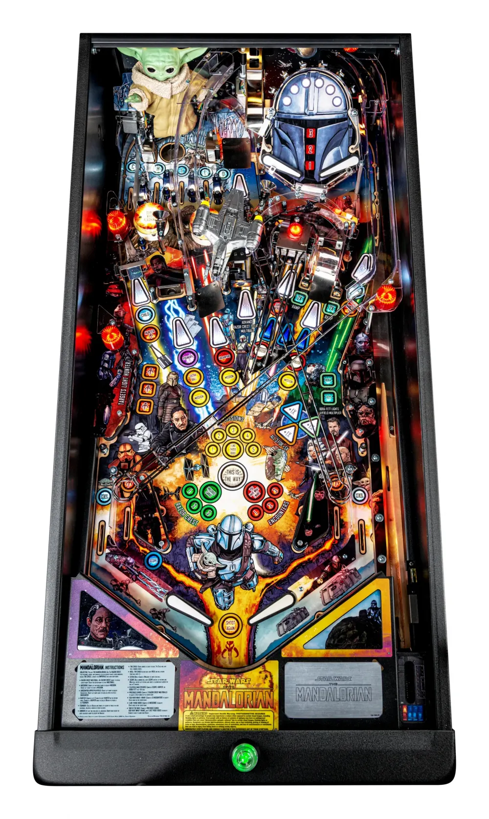 The Mandalorian Premium Edition playfield