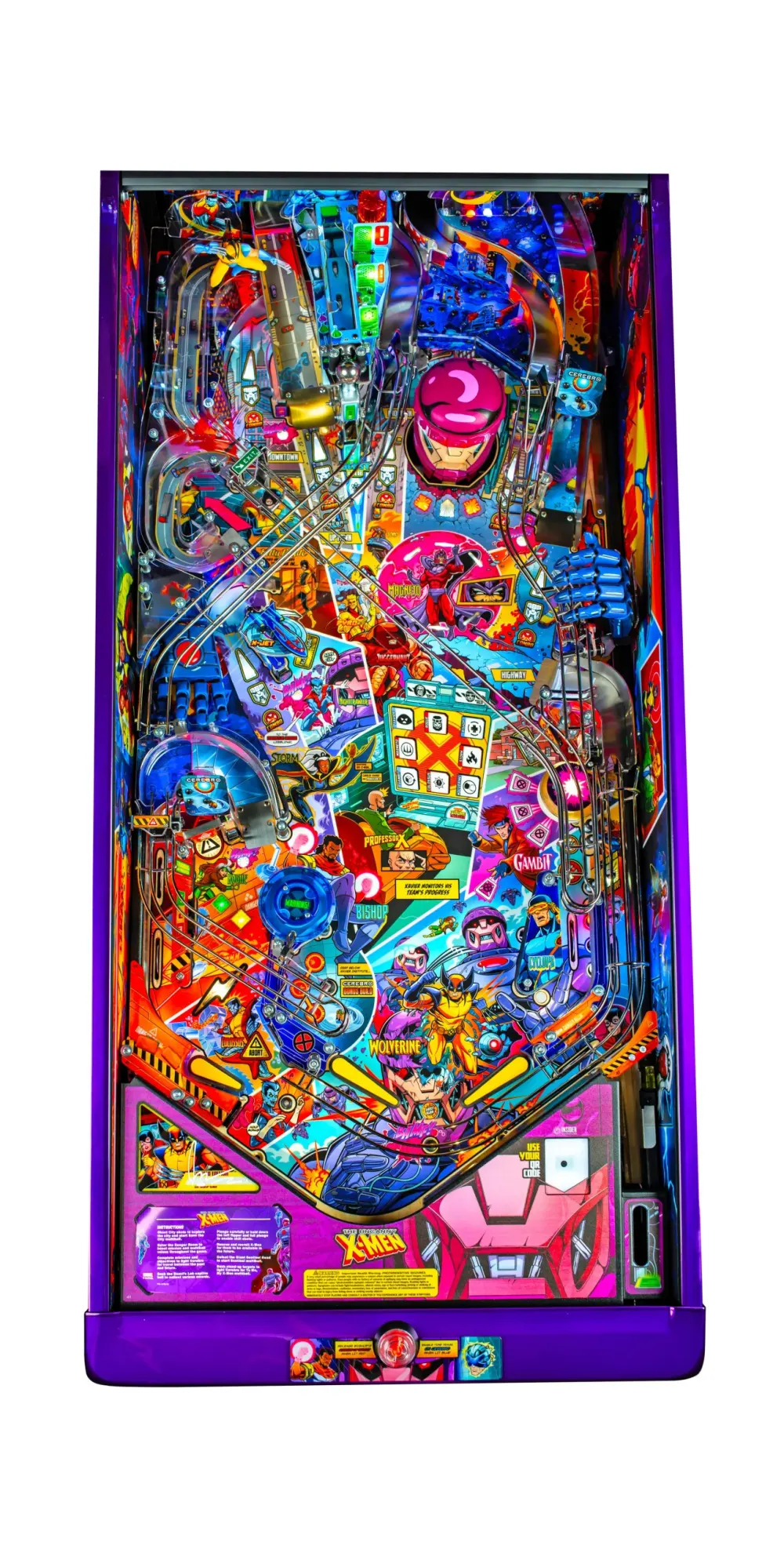The Uncanny X-Men Limited Edition playfield