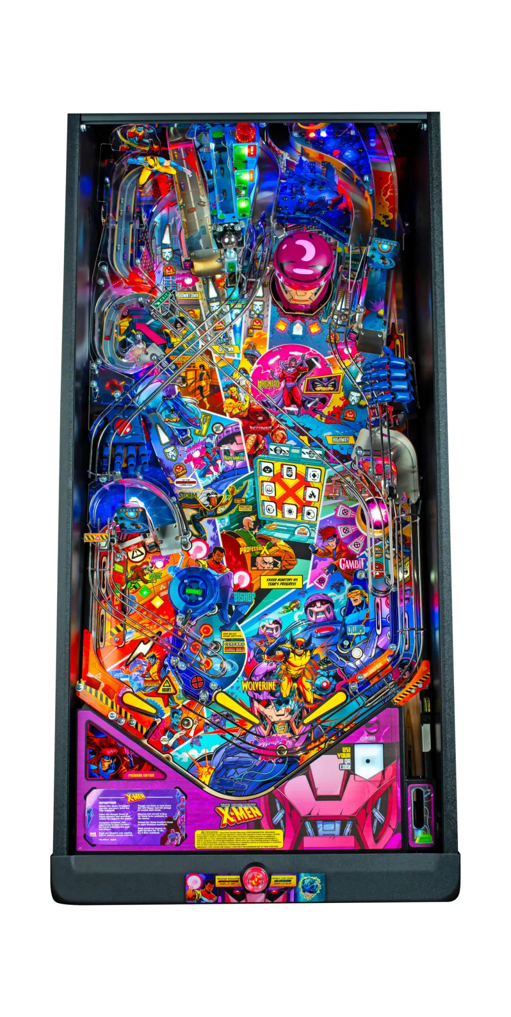 The Uncanny X-Men Premium Edition playfield