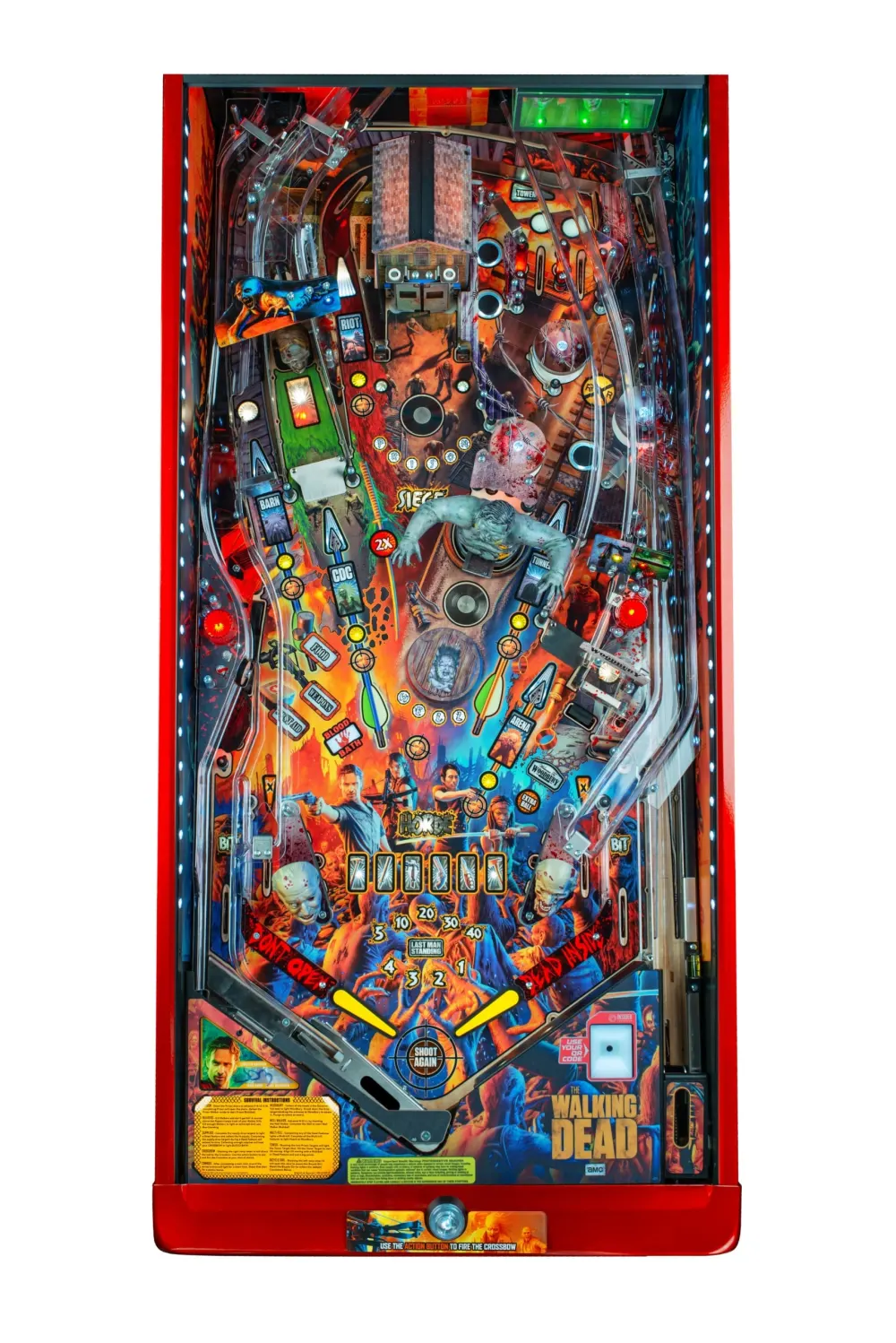 The Walking Dead Remastered Limited Edition playfield