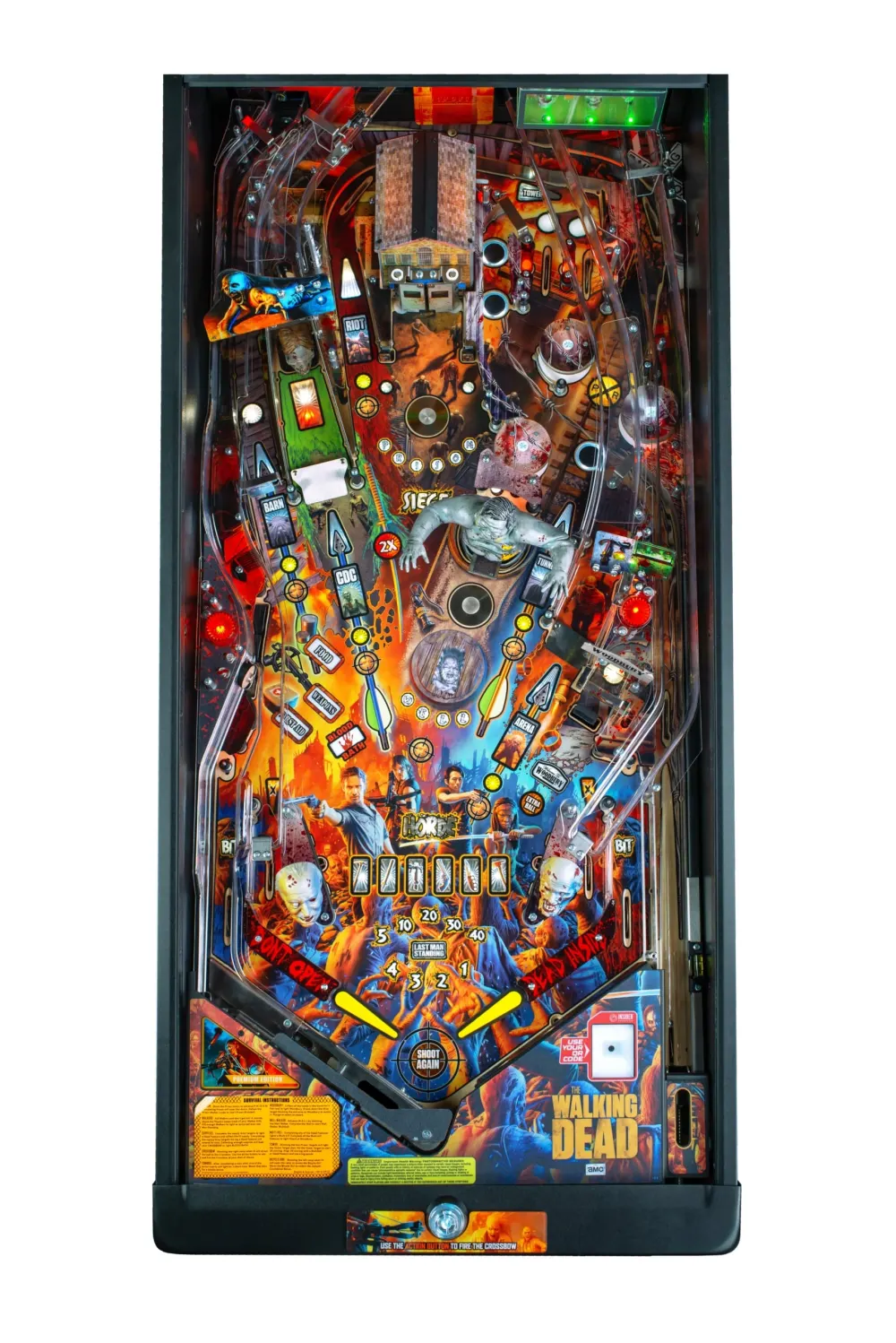 The Walking Dead Remastered Premium Edition playfield