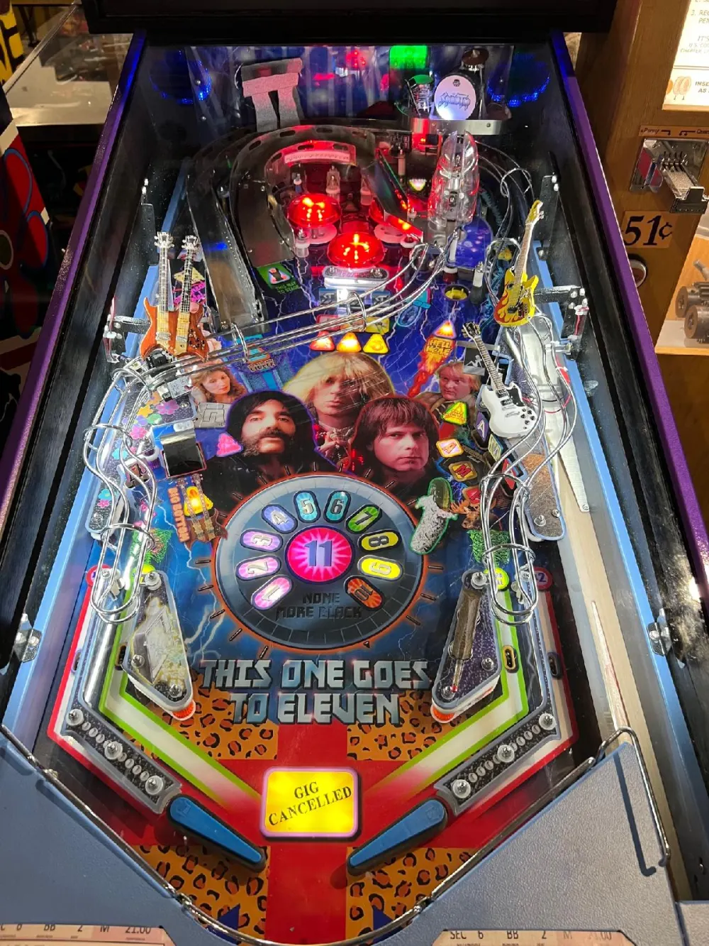 This Is Spinal Tap Pinball Best available playfield photo