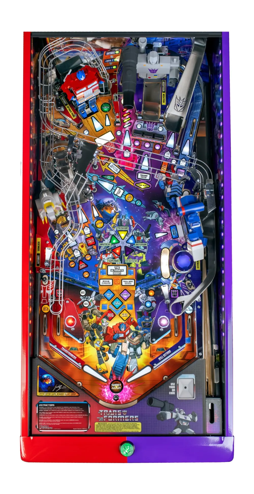 Transformers: More Than Meets the Eye Limited Edition playfield