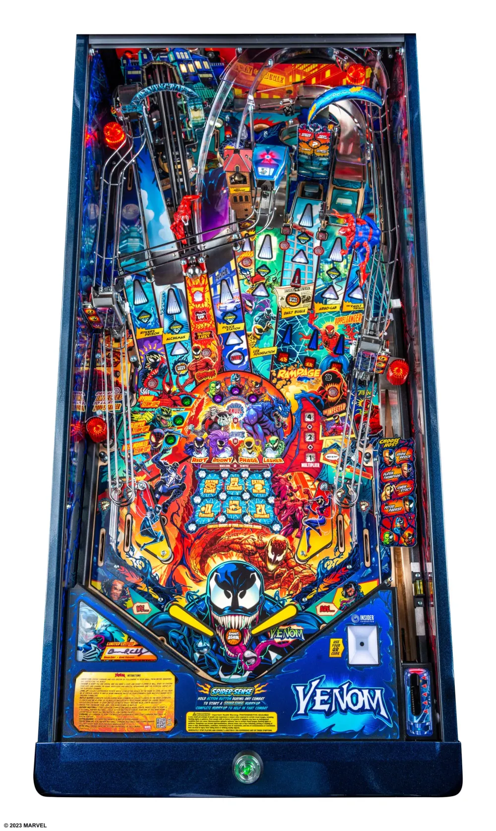 Venom Limited Edition playfield