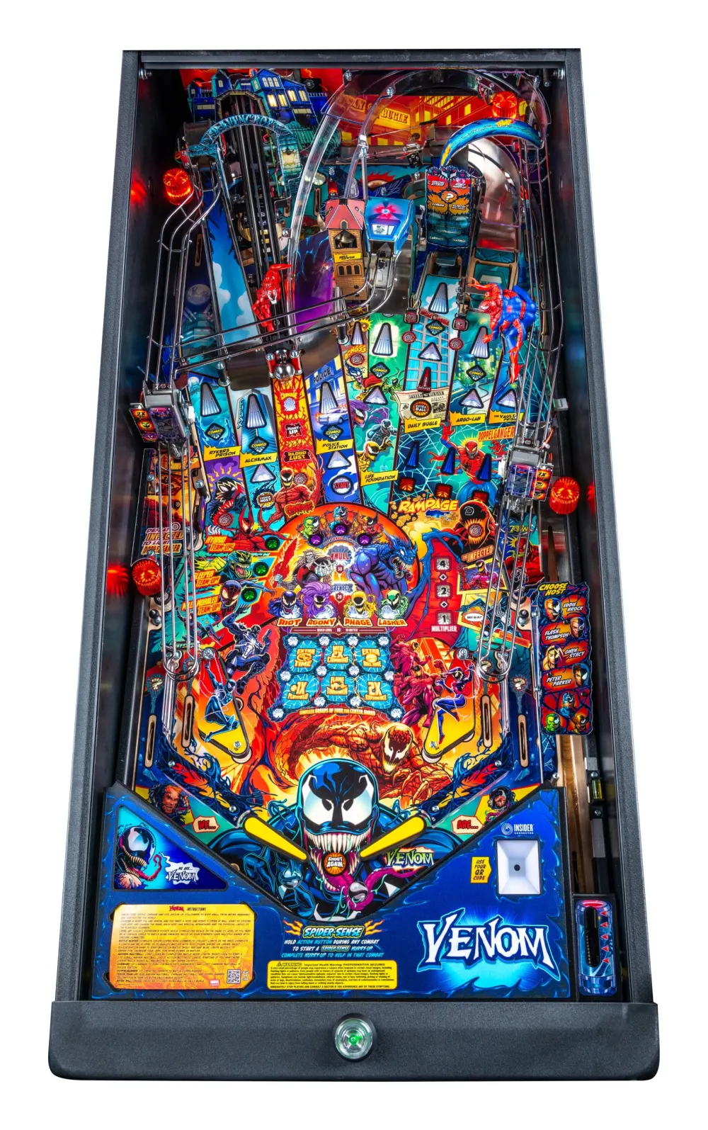 Venom Premium Edition playfield