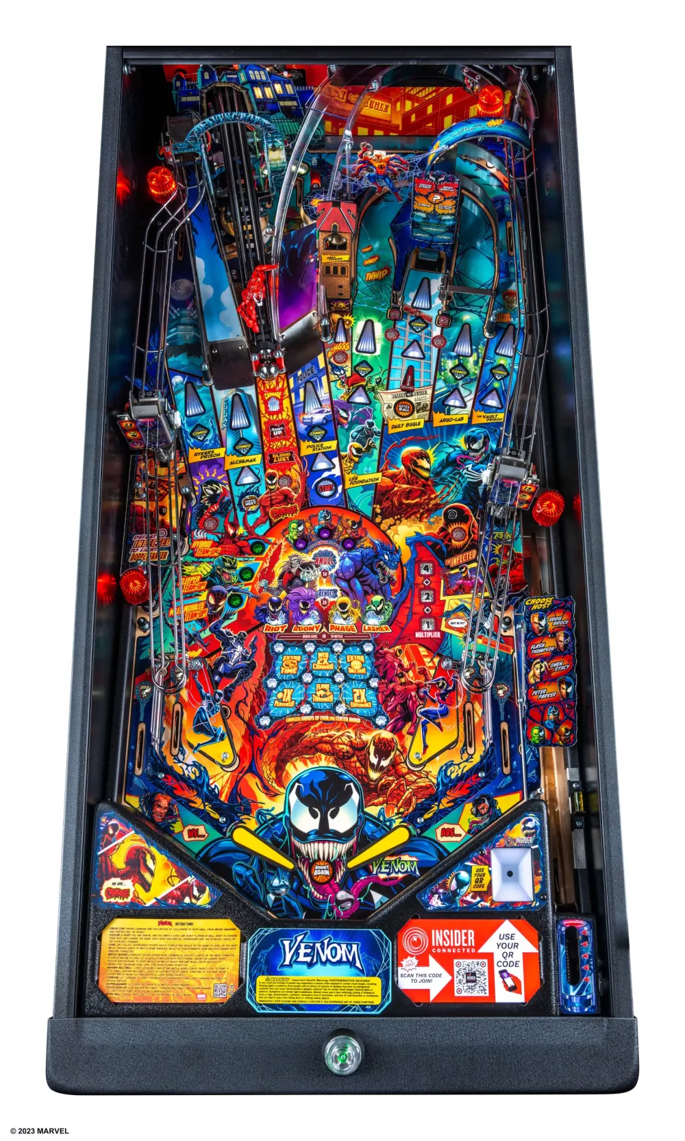 Venom Pro Edition playfield