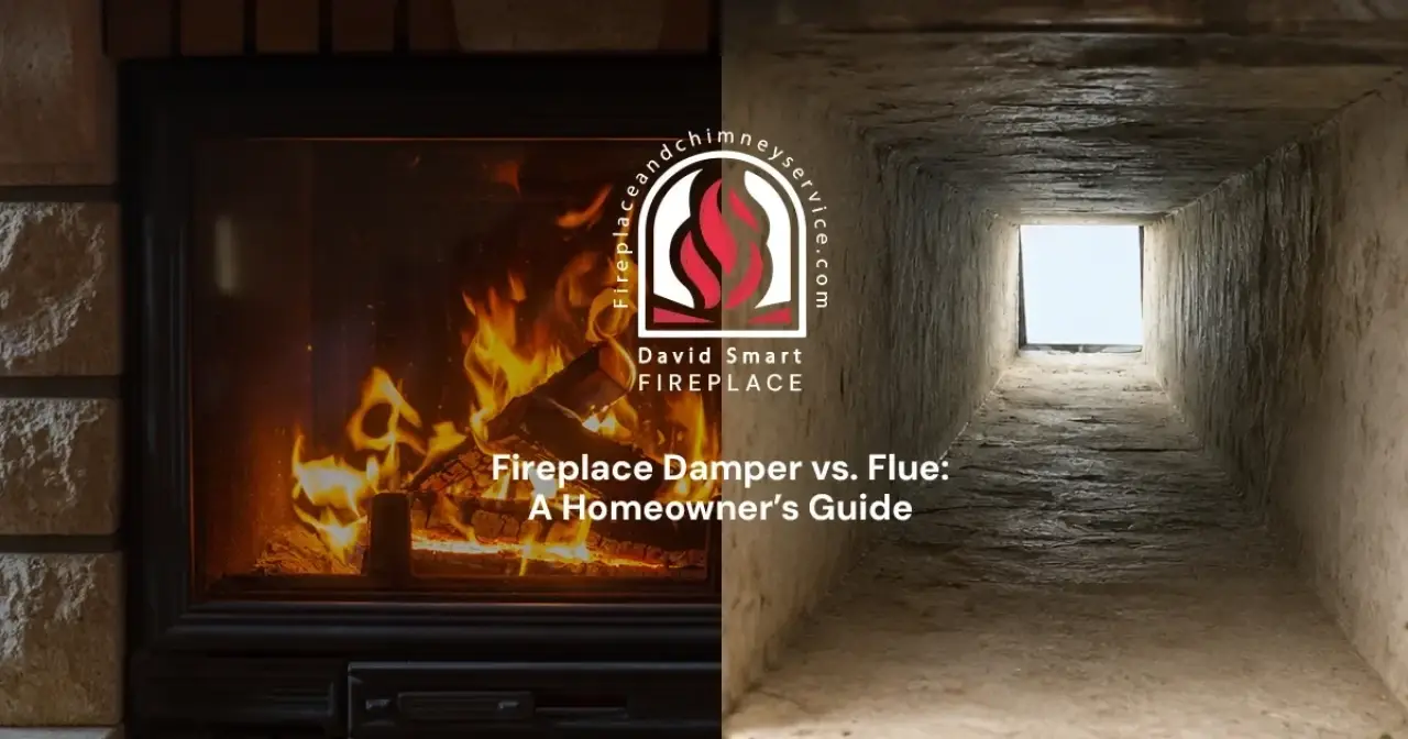 Fireplace Damper vs. Flue: A Homeowner’s Guide
