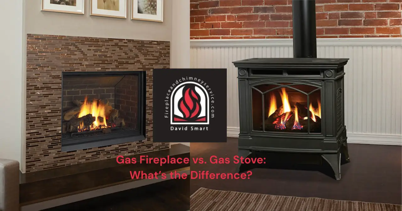 Gas Fireplace vs. Gas Stove: What’s the Difference?