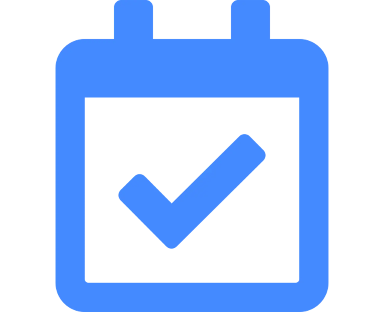 Checkmark on Calendar