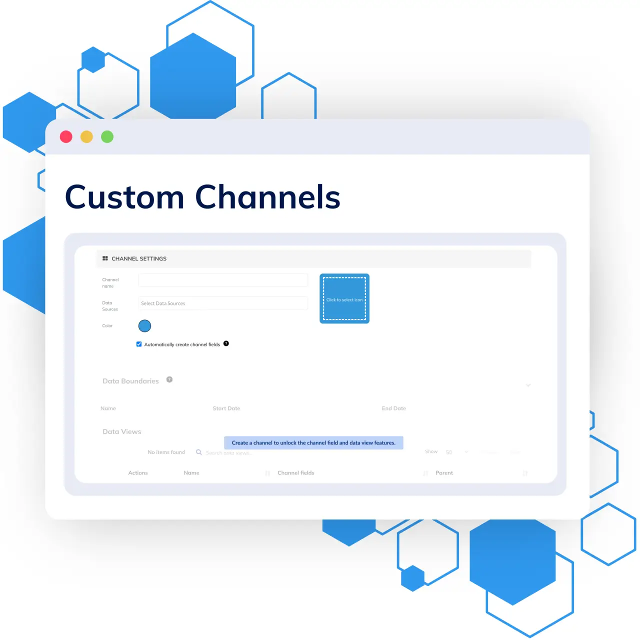 Custom Data Blends