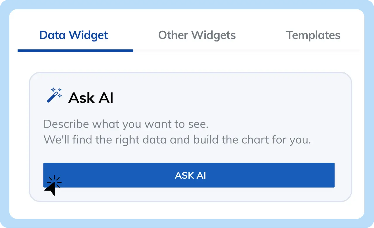 Widget Creation Agent preview