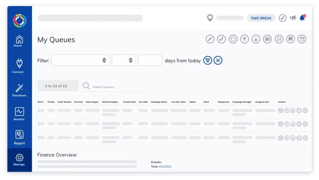 TapClicks Queues