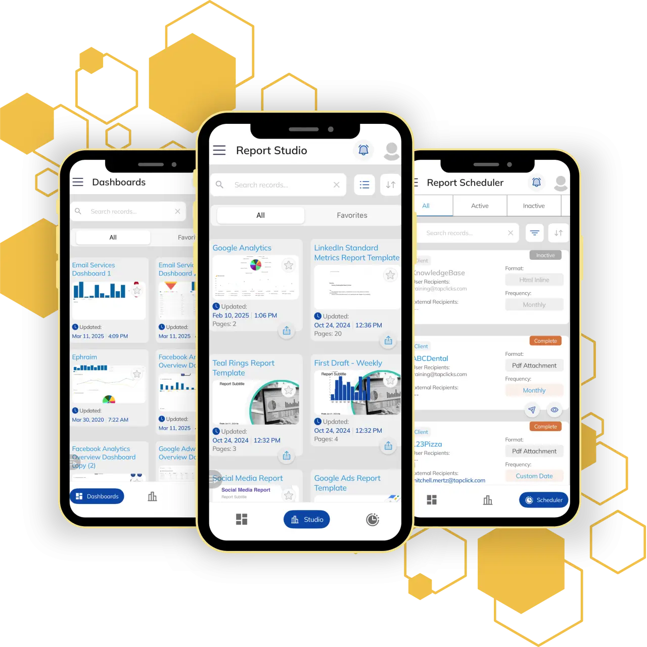 TapReports Mobile App