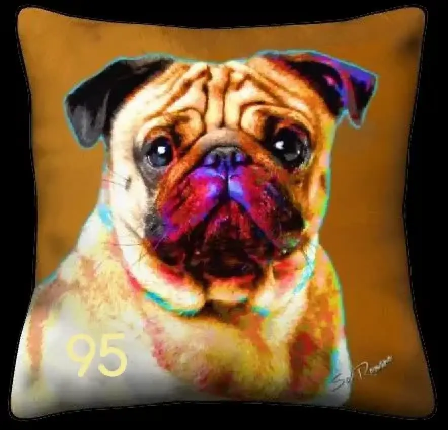 Pug - Gold