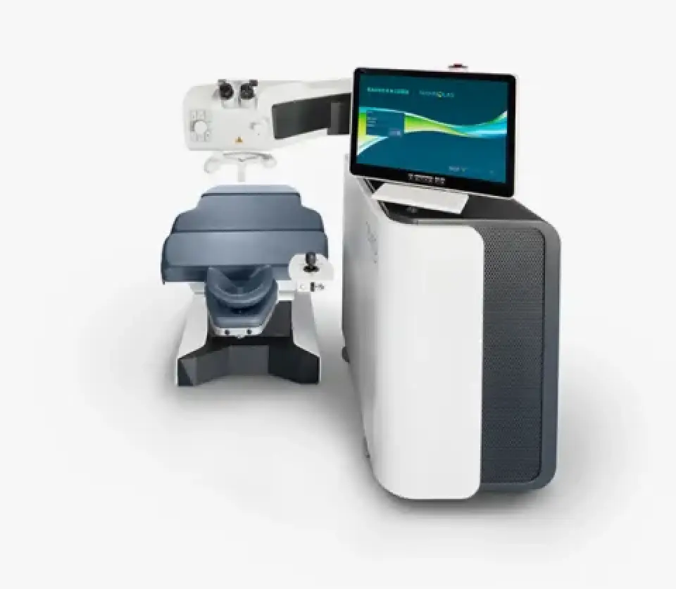 LASIK laser equipment at The Eye Care Center