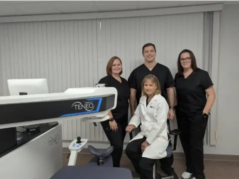 LASIK surgical team with Teneo laser