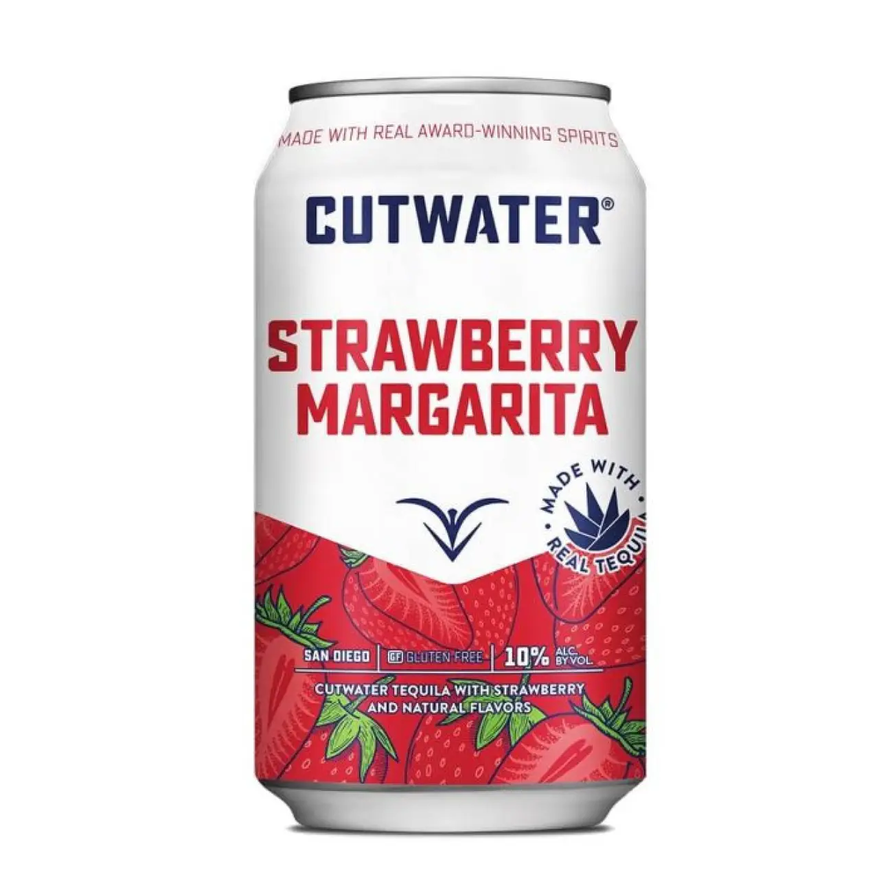 Cutwater Strawberry Margarita 4 Pack 12oz Cans