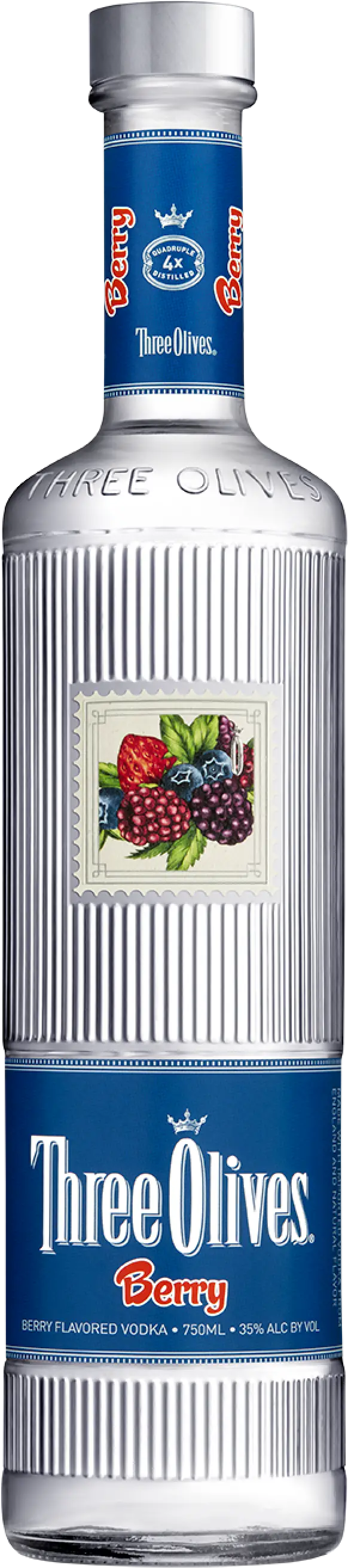 Three Olives Berry Vodka 750ml