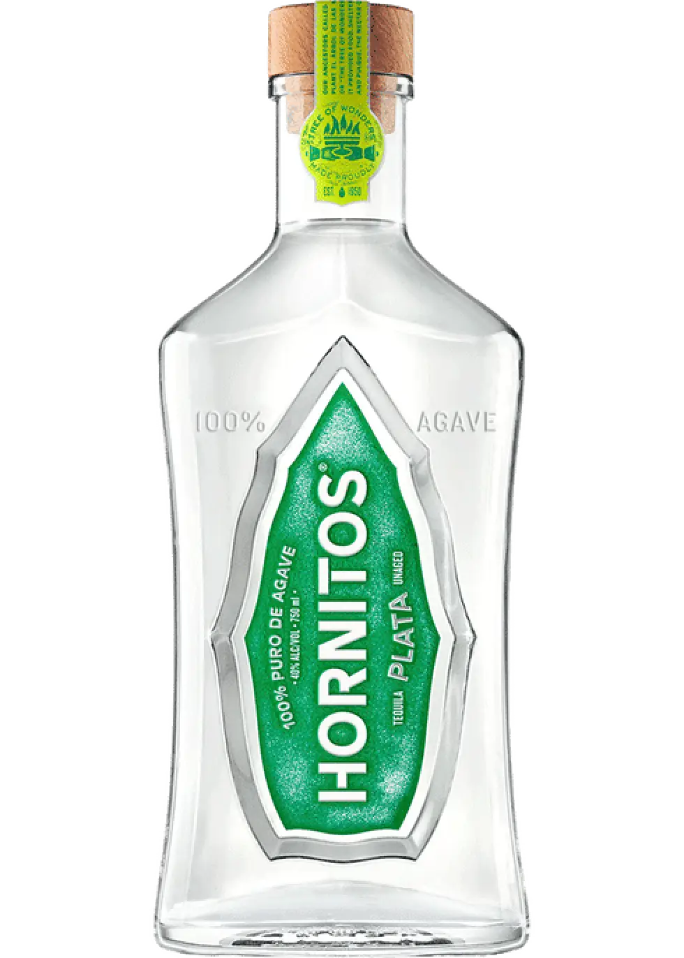 Hornitos Plata Tequila 1L