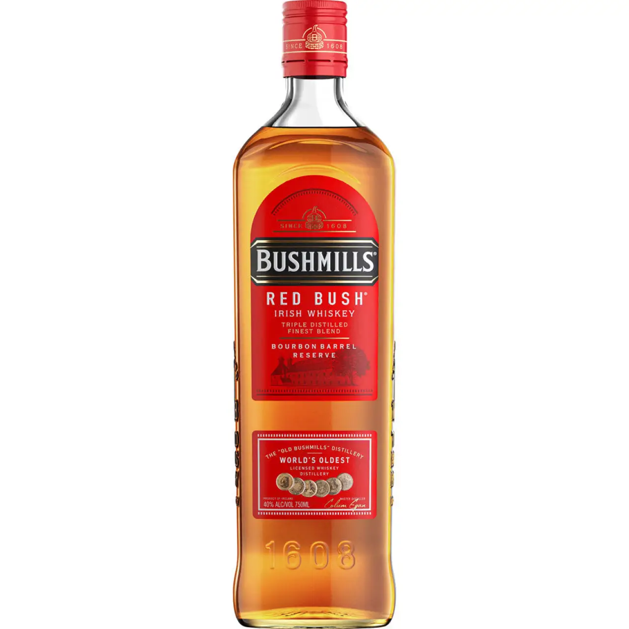 Bushmills Red Bush Irish Whiskey 750ml