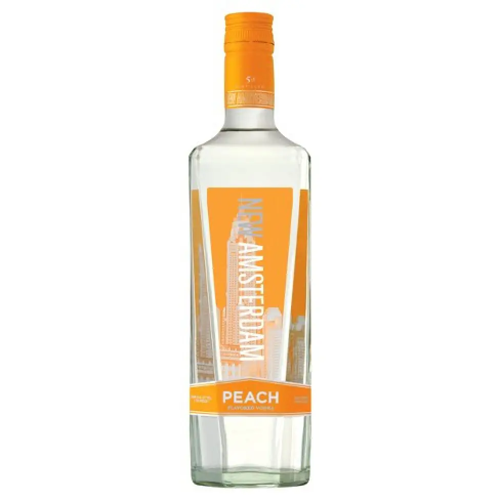 New Amsterdam Peach Flavored Vodka 750ml